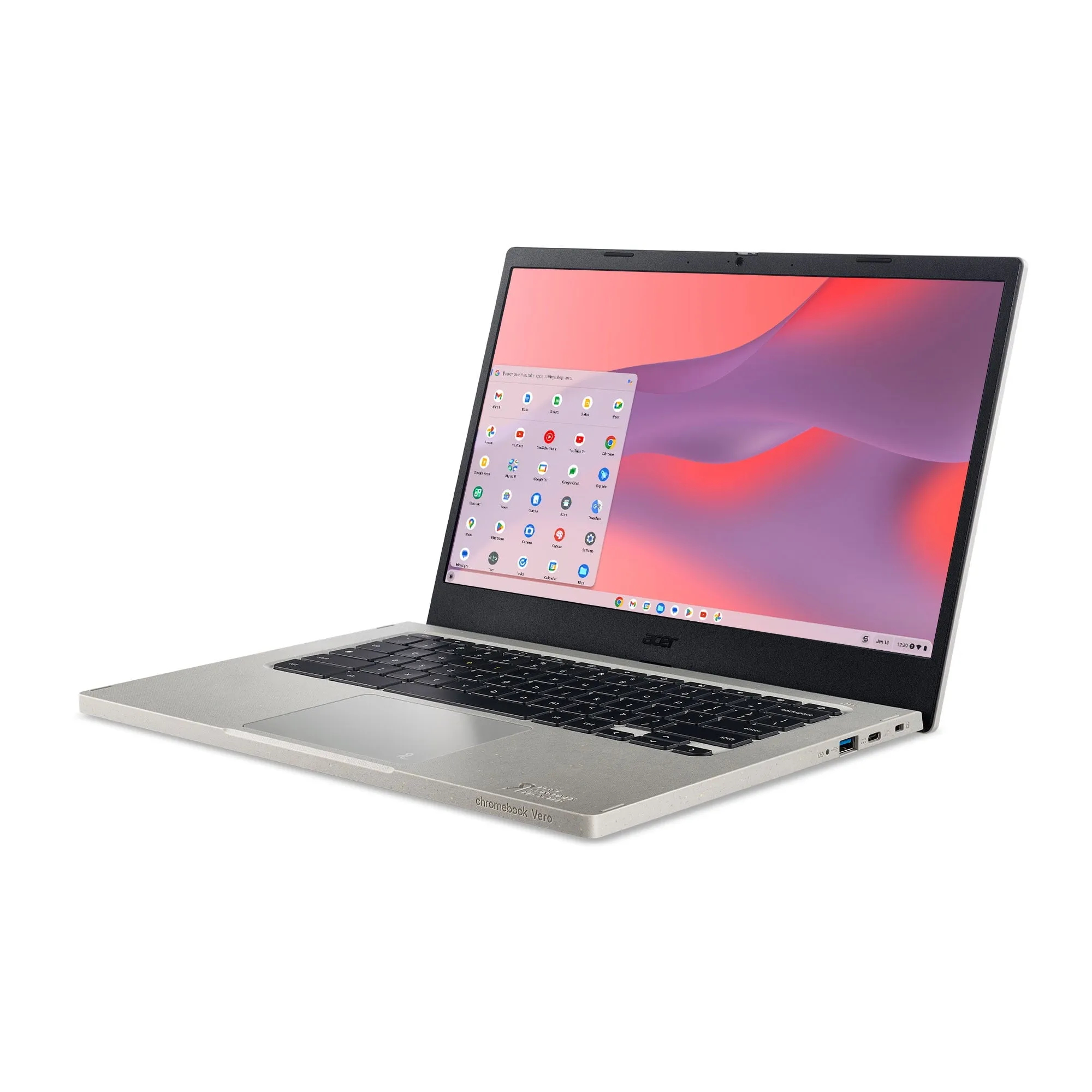 Acer CBV514-1H-34X9 14" FHD i3-1215U 1.2GHz Intel UHD Graphics 8GB RAM 128GB SSD ChromeOS Cobblestone Gray