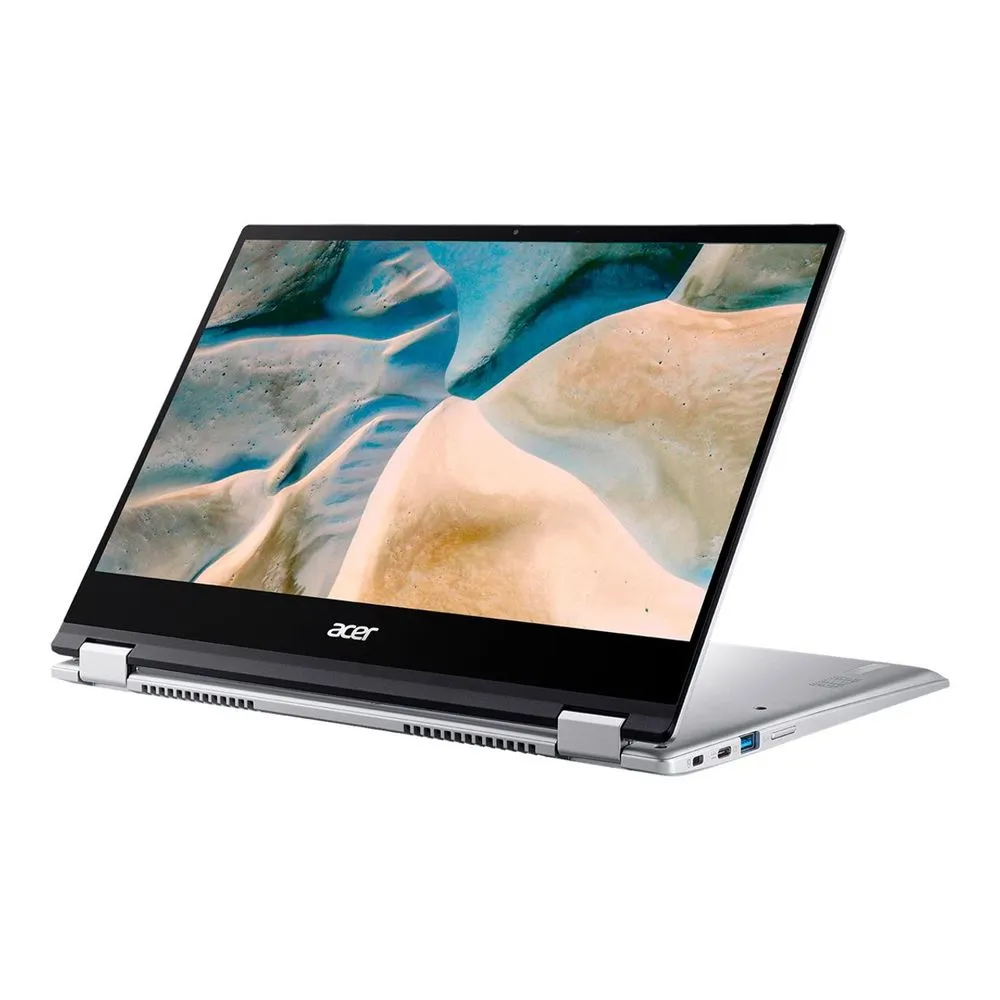 Acer CP514-1WH-R6YE 14" FHD Touchscreen Ryzen 7 3700C 2.3GHz AMD Radeon Graphics 8GB RAM 256GB SSD Chrome OS Steel Gray