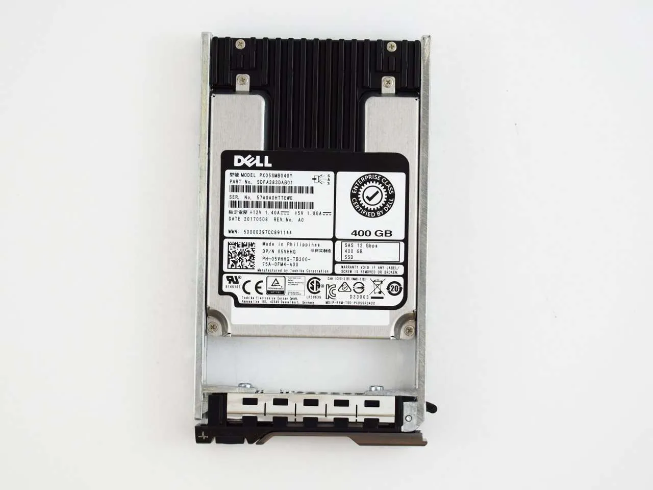 Dell G13 5VHHG PX05SMB040Y 400GB SAS 12Gb/s 2.5" Solid State Drive