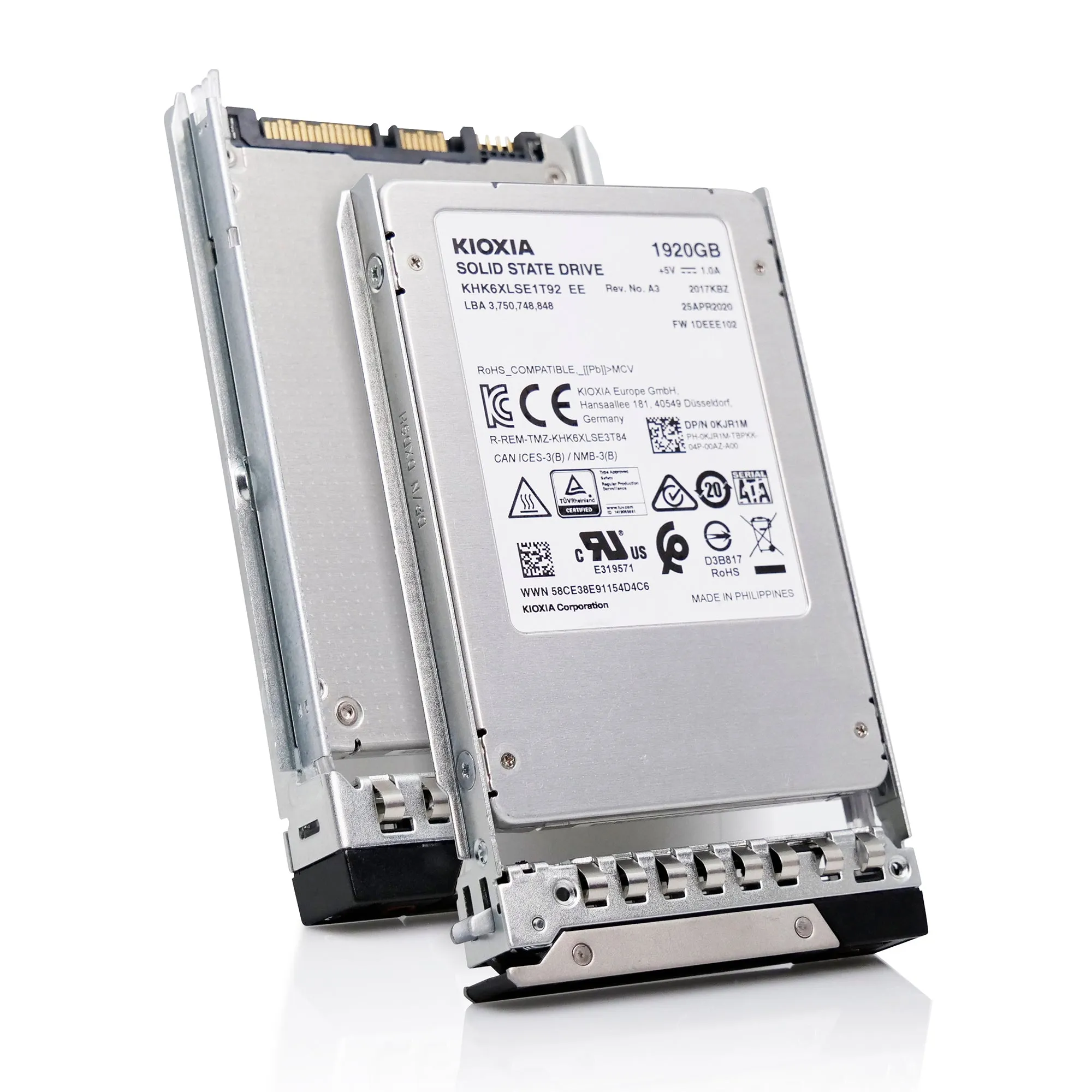 Dell G14 0KJR1M 1.92TB 0.6 DWPD SATA 6Gb/s 3D TLC 2.5in Recertified Solid State Drive