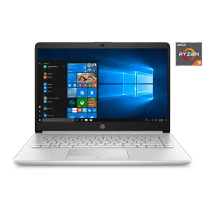 HP 14-dk1025wm 14" HD Ryzen 3 3250U 2.6GHz AMD Radeon Graphics 4GB RAM 1TB SSD Win 10 Silver