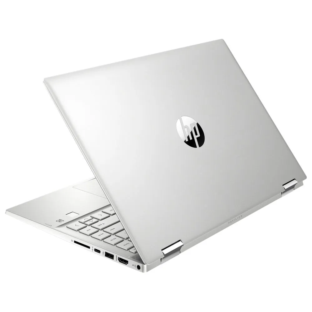 HP 14-dw1010wm Pavilion x360 Convertible 14" FHD Touchscreen i5-1135G7 4.2GHz Intel Iris Xe Graphics 8GB RAM 256GB SSD Win 10 Home or higher Natural Silver
