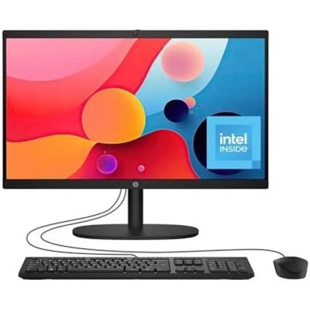 HP 22-dg0007c All-in-One 21.45" FHD i3-N300 1.8GHz Intel UHD Graphics 8GB RAM 256GB SSD Win 11 Home Black