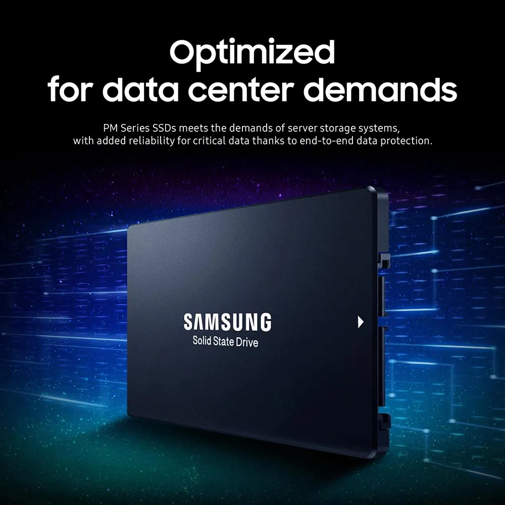 HP PM1735 MZXLJ1T6HBJR 1.6TB PCIe Gen 4.0 x4 16GB/s 3D TLC U.3 NVMe 2.5in Recertified Solid State Drive