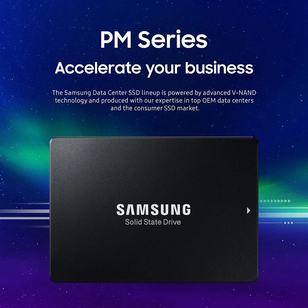 HP PM1735 MZXLJ1T6HBJR 1.6TB PCIe Gen 4.0 x4 16GB/s 3D TLC U.3 NVMe 2.5in Recertified Solid State Drive