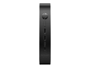 HP Pro t550 - Thin client - USFF - 1 x Celeron J6412 / up to 2.6 GHz - RAM 8 GB - SSD 256 GB - NVMe - UHD Graphics - Gigabit 7H1V9UA#ABA