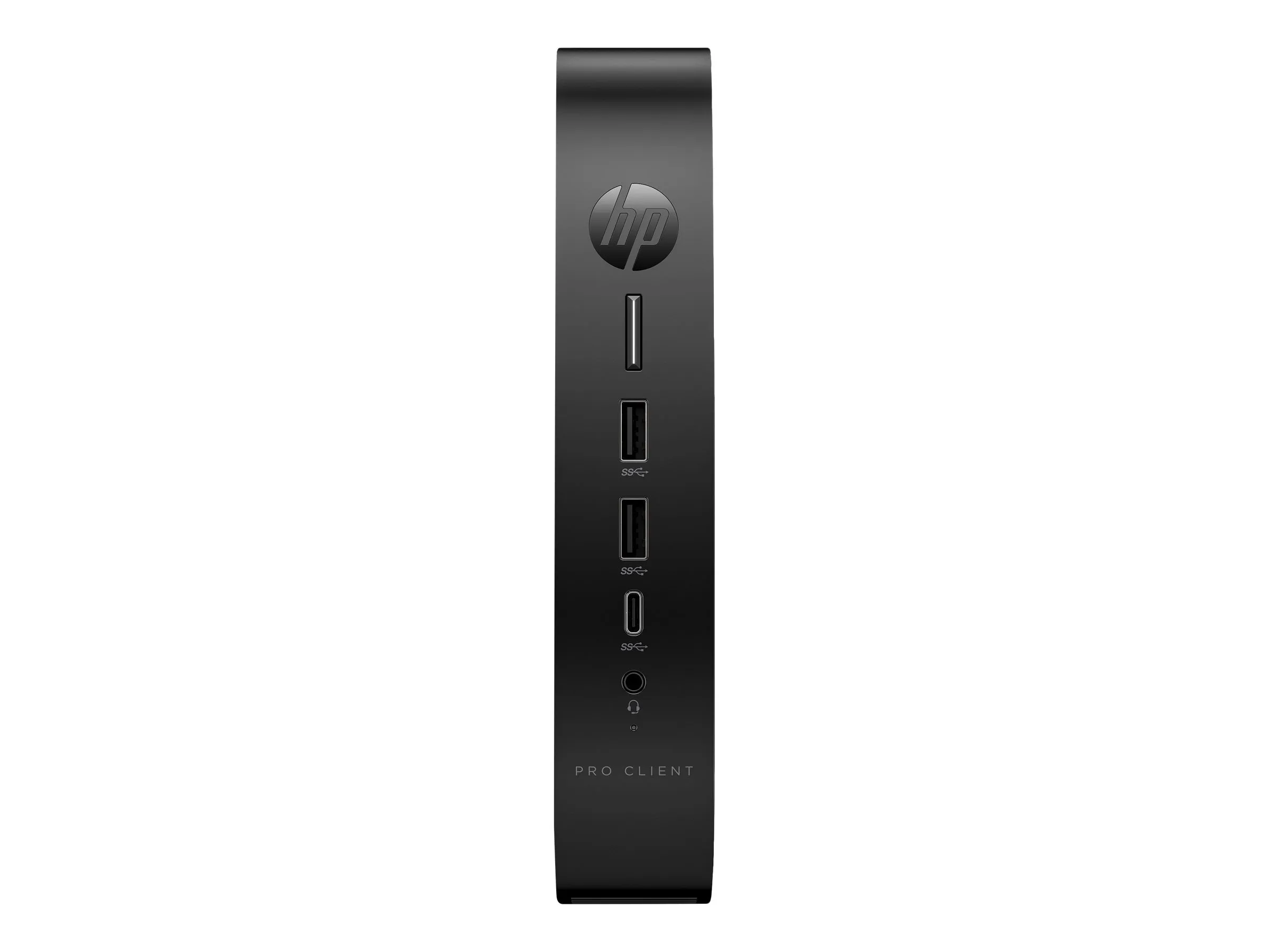 HP Pro t550 - Thin client - USFF - 1 x Celeron J6412 / up to 2.6 GHz - RAM 8 GB - SSD 256 GB - NVMe - UHD Graphics - Gigabit 7H1V9UA#ABA