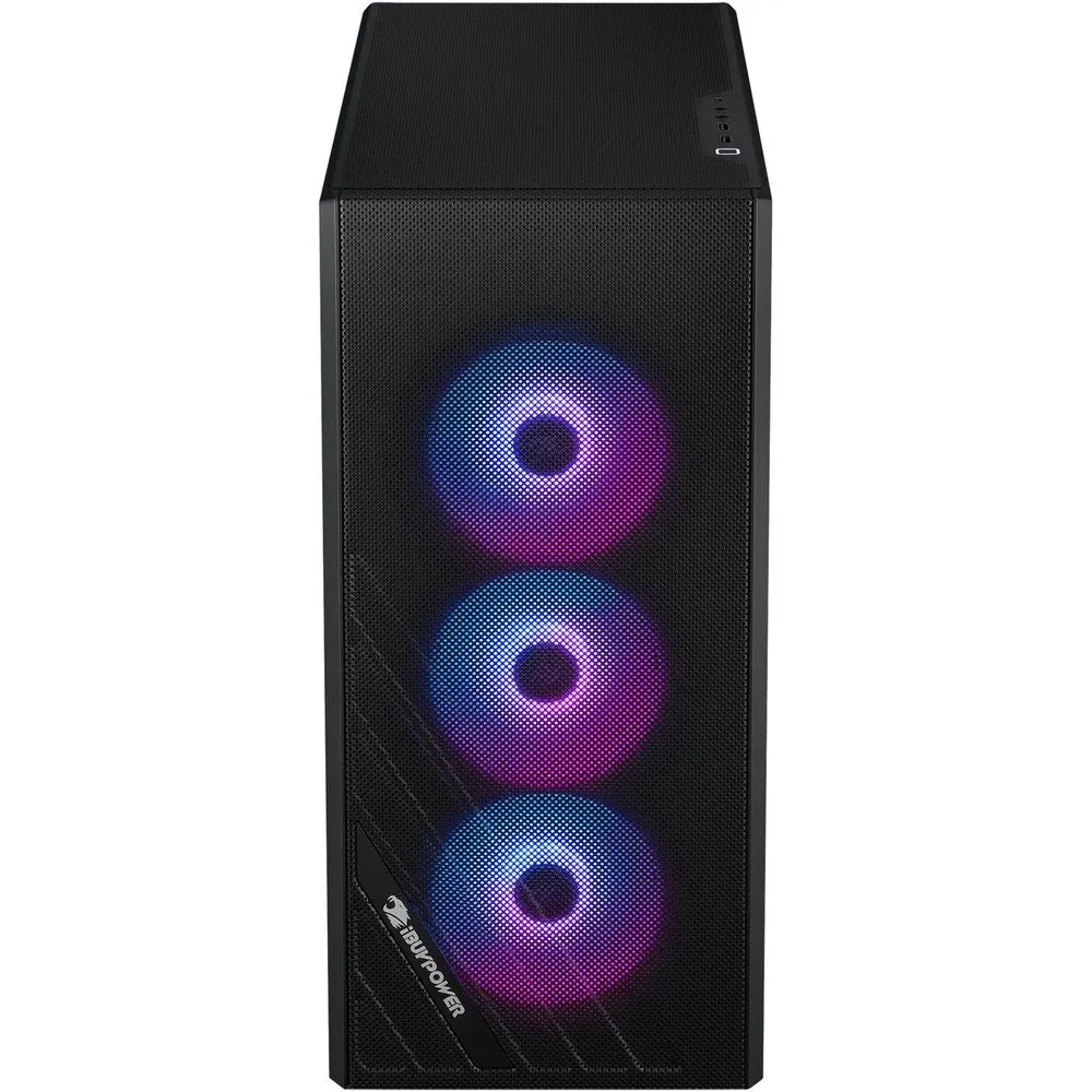 iBUYPOWER PRO B760-VC Scale Gaming i5-14400F 2.5GHz NVIDIA GeForce RTX 4060 8GB 16GB RAM 1TB SSD Win 11 Home Black