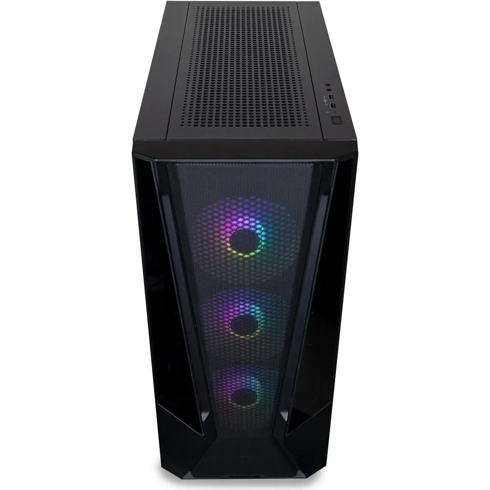 iBUYPOWER R1971B2020B TraceMesh Ryzen 7 7700 3.8GHz AMD Radeon RX 7800XT 16GB 16GB RAM 1TB SSD Win 11 Home Black