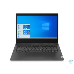 LENOVO 81WA00B1US IdeaPad 3 14IML05 14" HD Pentium 6405U 2.4GHz Intel UHD Graphics 4GB RAM 128GB SSD Win 10S Home Business Black