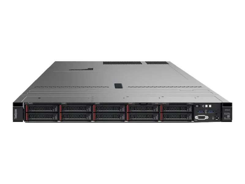 Lenovo ThinkSystem SR645 7D2X - Server - rack-mountable 1U - 2-way - 1 x EPYC 73F3 / up to 4 GHz - RAM 32 GB - SAS - hot-swap 7D2X100BNA