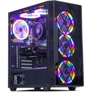 MXZ A520M K V2 Ryzen 5 5600G 3.9GHz AMD Radeon Graphics 16GB RAM 512GB SSD Win 11 Pro Black