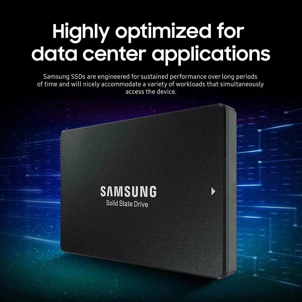 Samsung PM1633 MZILS1T9HCHP MZ-ILS1T90 1.92TB SAS 12Gb/s 2.5" AES 256-bit SSD