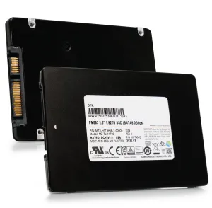 Samsung PM883 MZ7LH1T9HMLT 1.92TB 1.3 DWPD SATA 6Gb/s V-NAND TLC 2.5in Refurbished SSD