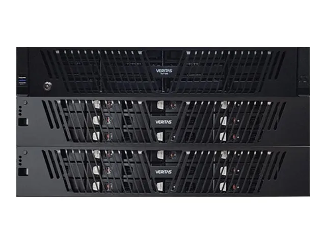 Veritas NetBackup Flex 5260 - Config A - hard drive array - 75 TB - 11 bays (SAS / PCI Express (NVMe)) - HDD 8   SSD 3 - Gigabit 33912-M5114